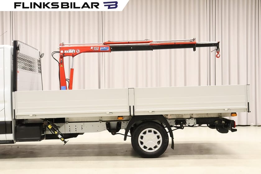 Bild 2 av Ford Transit 350 Chassi Cab 155HK L4 Automat|Långflak|Kranbil|883Mil