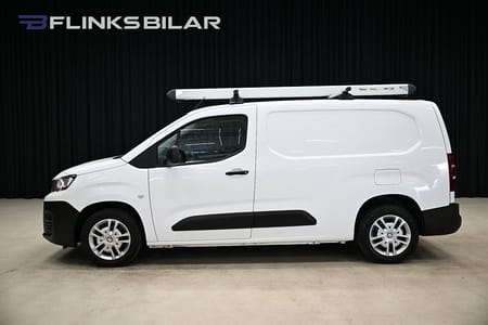 Peugeot Partner Utökad Last 102HK L2|Inredd|Pipetube|Drag|Värmare|EnÄgare|