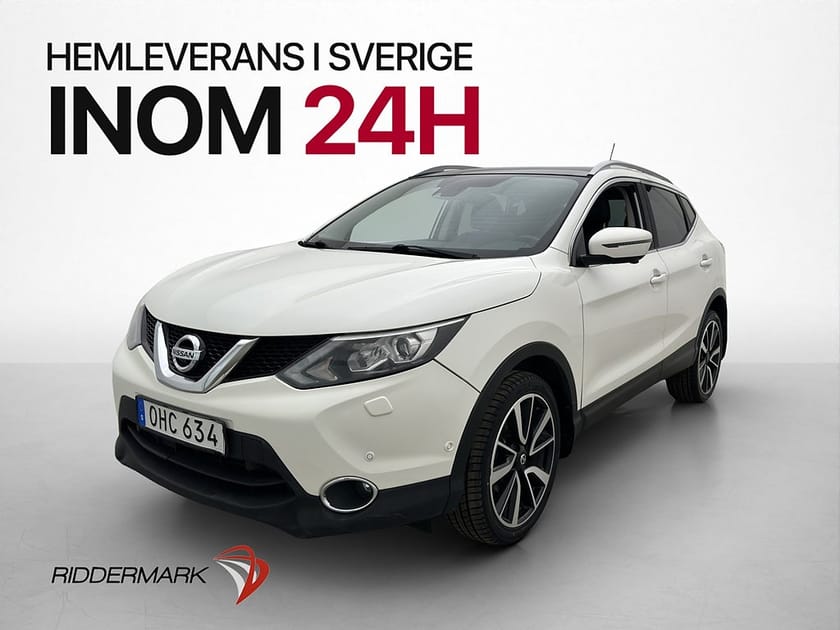 Bild 1 av Nissan Qashqai 1.2 DIG-T 115hk Tekna Panorama 360Kamera Navi