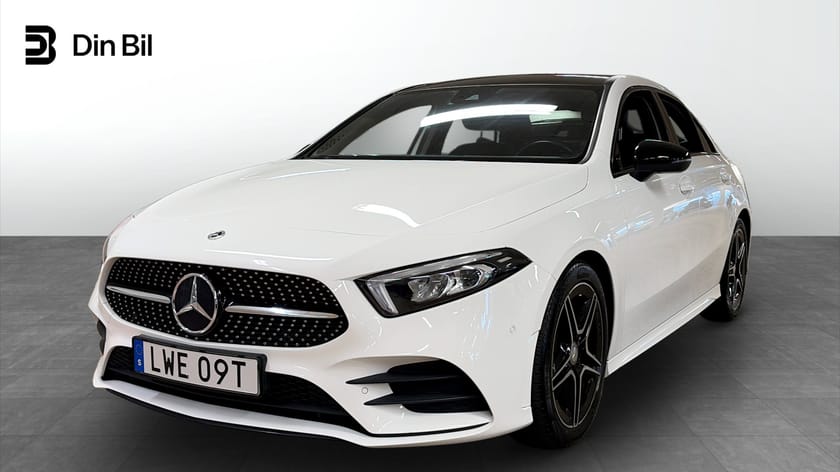 Bild 1 av Mercedes-Benz A 200 Sedan 7G-DCT 163hk/AMG Line/Taklucka/S+V-hjul