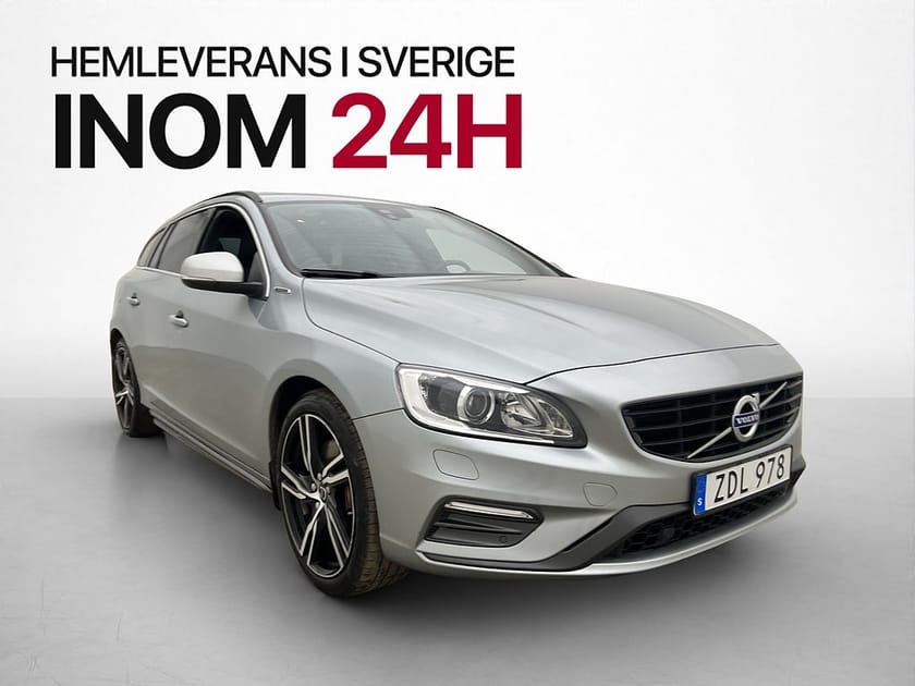 Bild 3 av Volvo V60 D5 Hybrid AWD R-Design Värm H/K Taklucka Drag
