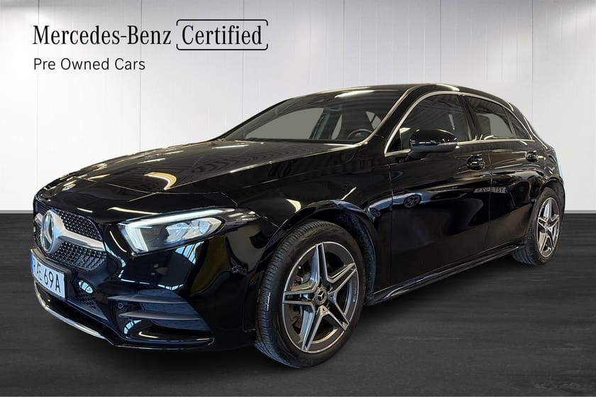 Bild 1 av Mercedes-Benz A 250 e Moms/AMG/Panelbelysning/Widescreen