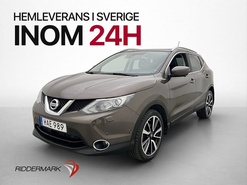 Bild 3 av Nissan Qashqai 1.2 DIG-T 115hk Tekna Panorama 360° Navi