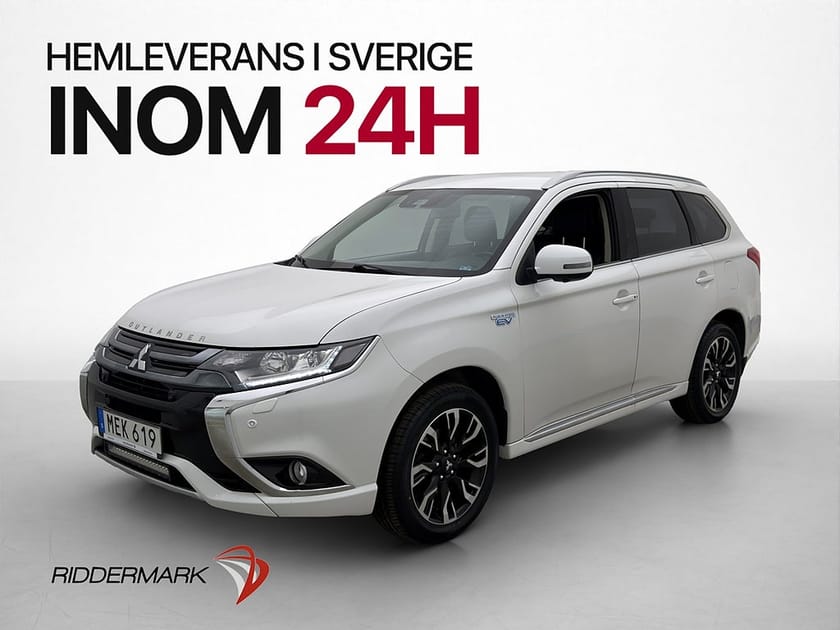 Bild 3 av Mitsubishi Outlander PHEV AWD Business M-Värmare 360° Skinn