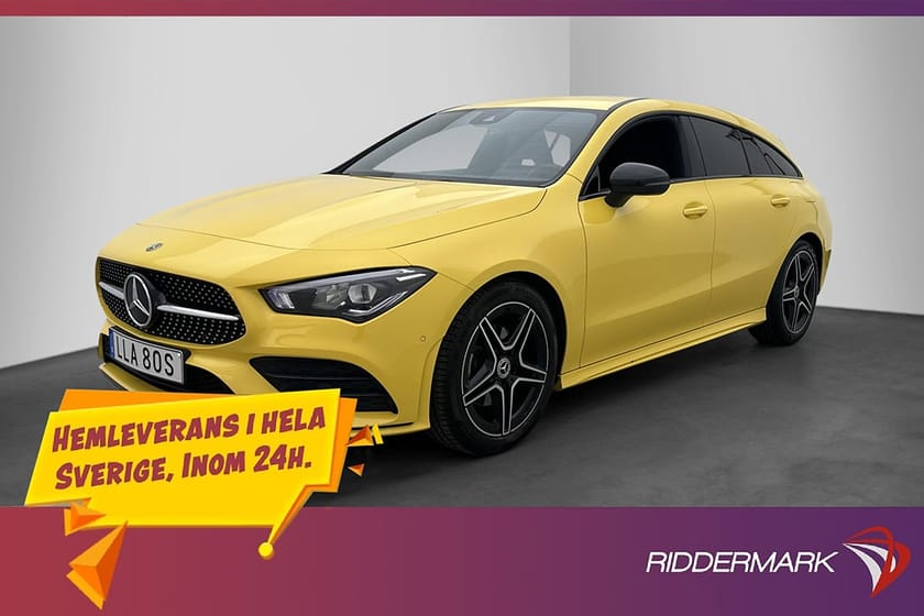 Bild 2 av Mercedes-Benz CLA 180 Shooting Brake SB AMG P-Värmare Halvskinn Wide Drag