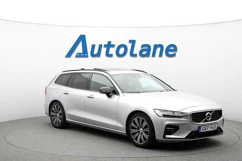 Bild 1 av Volvo V60 T5 R-Design Panorama, 360° , H/K, HUD, BLIS, Drag 250hk