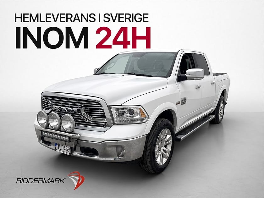 Bild 3 av RAM 1500 Crew Cab Dodge LongHorn V8 4x4 Luft Drag Rambox Skinn Alpine MOMS
