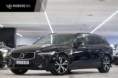 Volvo V60 Recharge T8 AWD 392hk Helg på Moberg! R-Design Pano Drag Navi