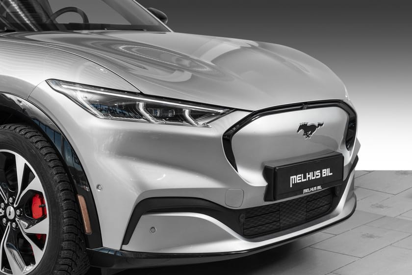 Bilde 3 av Ford Mustang Mach-E Long Range AWD LR GARANTIKAMPANJE 8ÅR!•KROK•TOPPUTSTYRT•FRI FRAKT