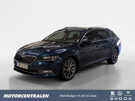 Škoda Superb Kombi L&K 2,0 TDI 190HK 4X4/Drag/Backkamera/Värmare