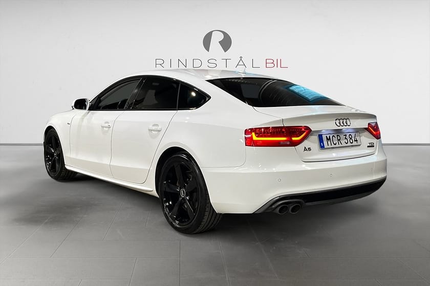 Bild 5 av Audi A5 Sportback SB 2.0 TDI 190 HK AUT Q S-LINE D-VÄRM KAMREM BYTT 19"