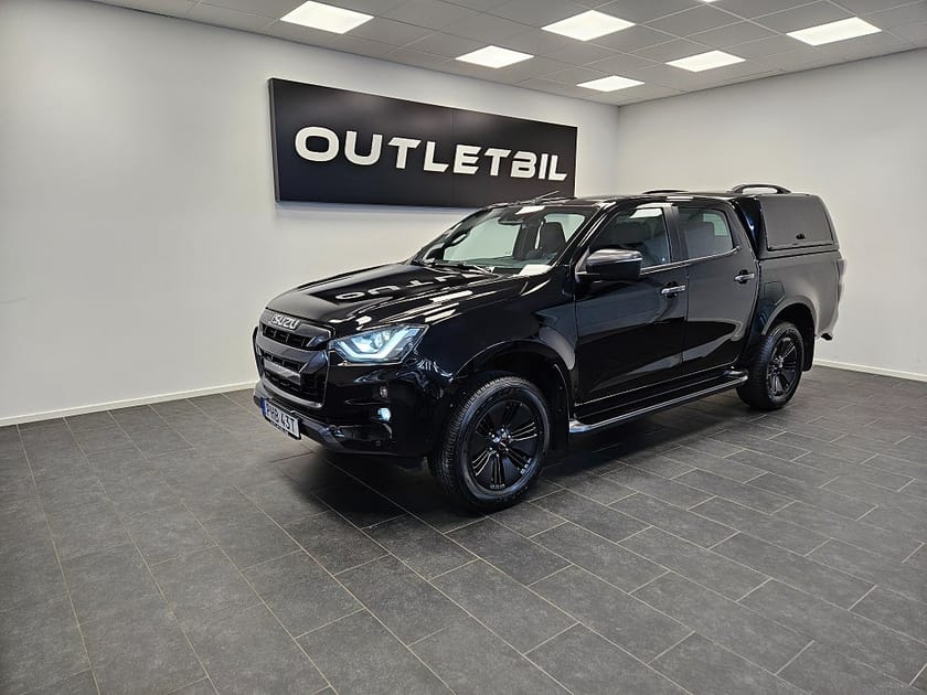 Bild 1 av Isuzu D-Max Crew Cab XRX 1.9 163hk 4WD 4x4 Kåpa Värmare Drag Läder MOMS