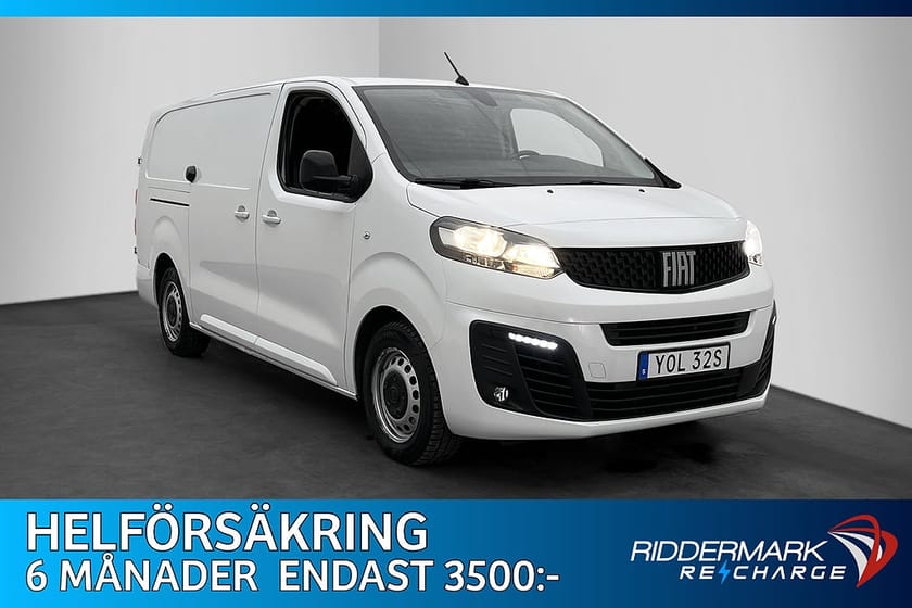 Bild 2 av Fiat E-Scudo 75 Skåpbil L3 136hk 3-Sits Navi CarPlay Farthållare MOMS