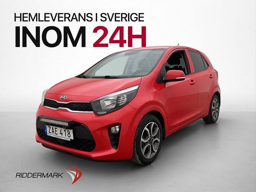 Bild 1 av Kia Picanto 1.0 MPI Manuell 67hk Advance Rattvärme LED-ramp