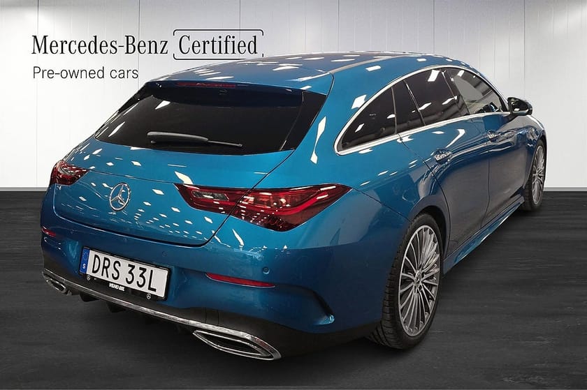 Bild 3 av Mercedes-Benz CLA 200 Shooting Brake AMG 360Kamera Drag Burmester Keyless