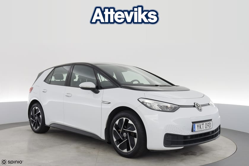 Bild 1 av Volkswagen ID.3 Pro Performance 204hk P-Värm App. Connect Rattvärm