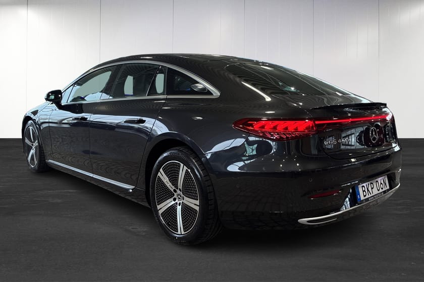 Bild 4 av Mercedes-Benz EQS 450+ | Luftfjädring | Bakaxelstyrning |