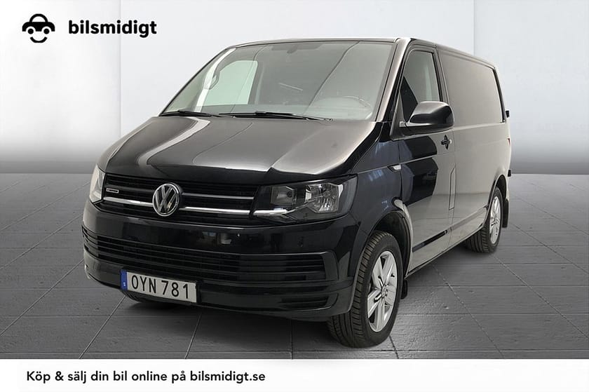 Bild 1 av Volkswagen Transporter T30 L1H1 2.0 TDI 4M Aut Komfortpkt 3-sits Drag Navi Värmare