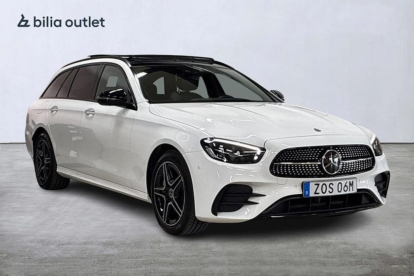 Bild 3 av Mercedes-Benz E 300 T de AMG 306hk Panorama Navi Drag Minnespkt 360°