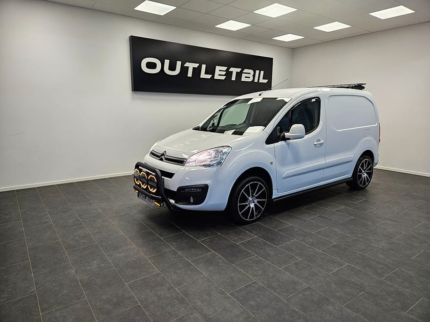 Bild 1 av Citroën Berlingo Van Increased Payload 1.6 BlueHDi 100hk Manuell Frontbåge Extraljus PDC D