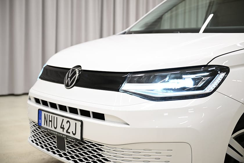 Bild 3 av Volkswagen Caddy Cargo 4Motion 122HK Nedlackad|LED|Värmare|AppleCarplay|Moms