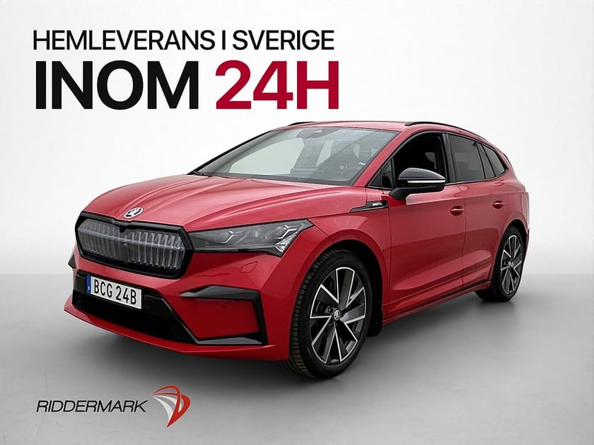 Bild 4 av Škoda Enyaq iV 80x Skoda 265hk Sportline Dragkrok Kamera CarPlay