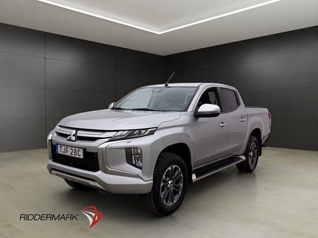 Mitsubishi L200 Dubbelhytt Premium 2.2 4WD 360° Skinn Drag Diff Moms