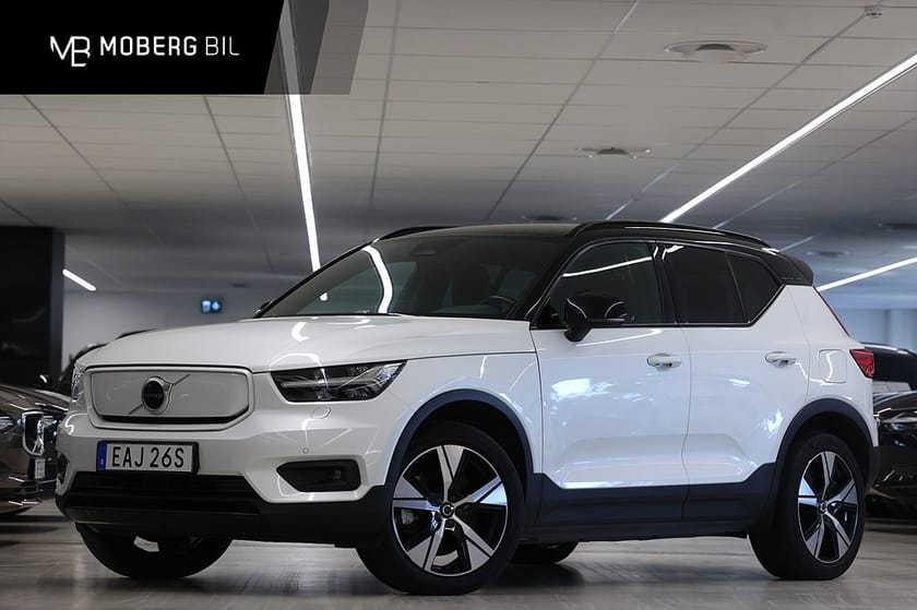 Bild 1 av Volvo XC40 P8 AWD Recharge 408hk "Kampanj!" Core 532km räckvidd Drag Värmare MOMS