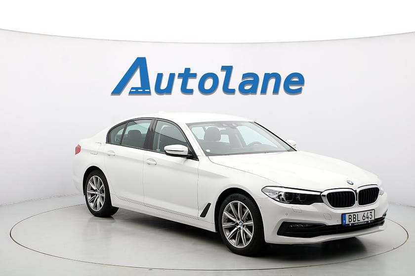 Bild 1 av BMW 520i Sedan 520 Backkamera, Drag, Värmare, GPS 184hk