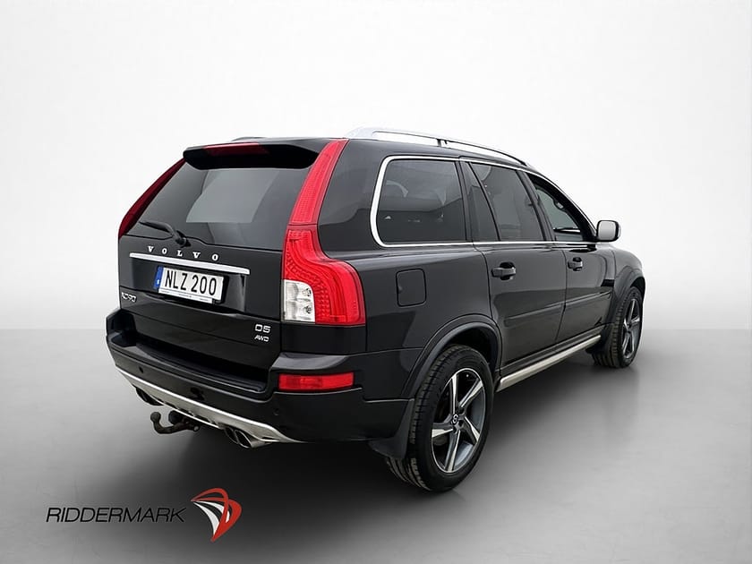 Bild 5 av Volvo XC90 7 Säten D5 200hk AWD R-Design Sits Taklucka Skinn Värm