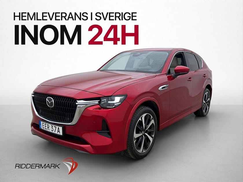 Bild 3 av Mazda CX-60 PHEV AWD Takumi Pano BOSE HUD 360° CarPlay Skinn