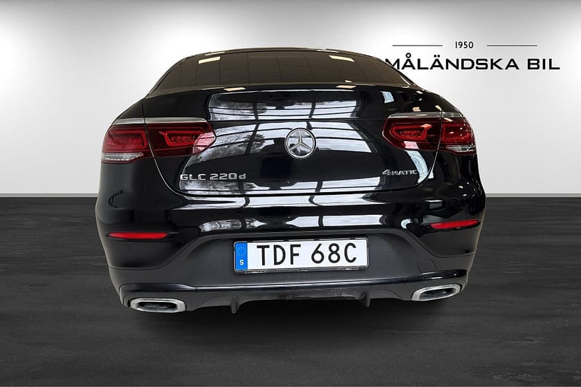 Bild 5 av Mercedes-Benz GLC 220 d Coupé 4MATIC 220d AMG Line Sidesteps, Drag, Nighpackage