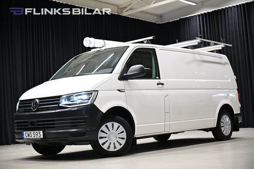 Bild 3 av Volkswagen Transporter 2.0 TDI 102HK L2 Lång|Drag|Dieselvärmare|LED|EnÄgare