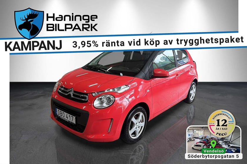Bild 1 av Citroën C1 5-dr 1.2 VTi / AUTOMAT / SUPERDEAL 3,95%