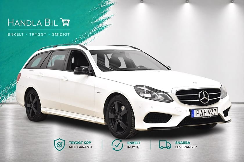 Bild 4 av Mercedes-Benz E 220 T BlueTEC AMG-Line Night Navi Dragkrok 170hk