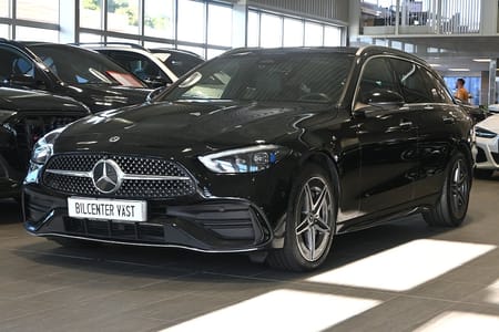 Mercedes-Benz C 300 T e 313hk AMG Pano Drag Leasebar