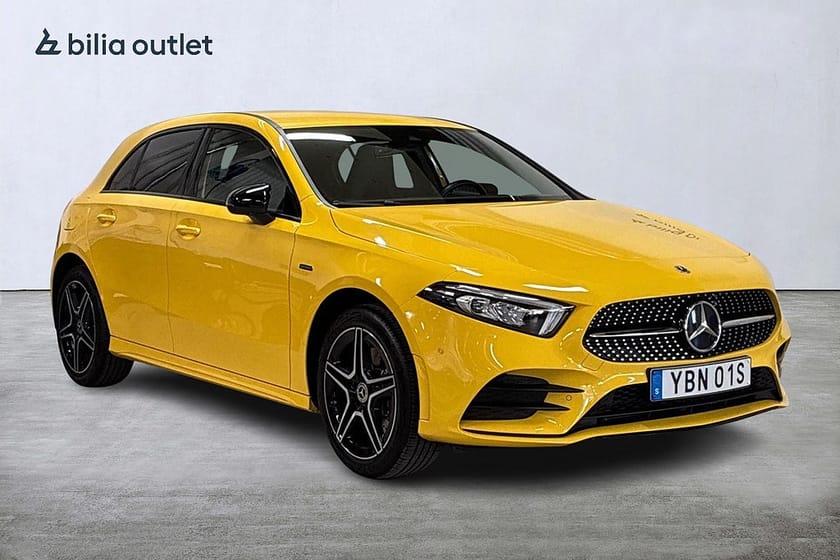 Bild 4 av Mercedes-Benz A 250 e AMG SE Edt 218hk Navi Nightpkt Widescreen B-kam
