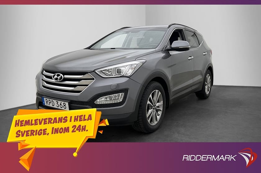 Bild 3 av Hyundai Santa Fe 2.2 CRDi 4WD Premium 7 Sits Skinn Kamera