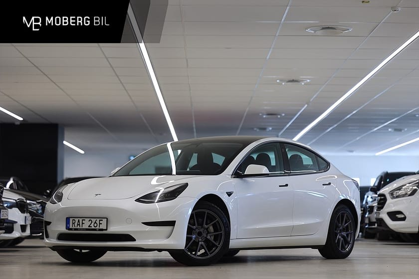Bild 1 av Tesla Model 3 Standard Range 283hk AP Pano Läder Navi MOMS