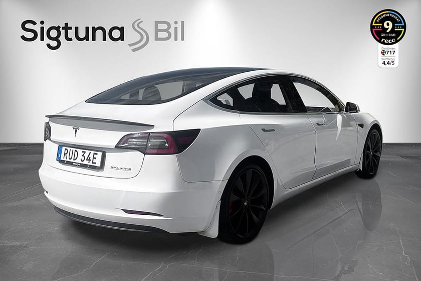 Bild 5 av Tesla Model 3 Performance / Låga mil