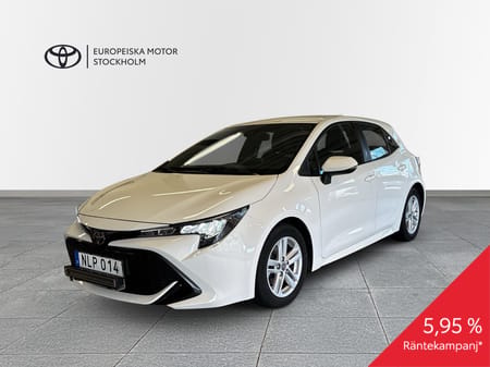 Toyota Corolla 1,2T 5D MAN ACTIVE  - VINTERHJUL/BACKKAMERA