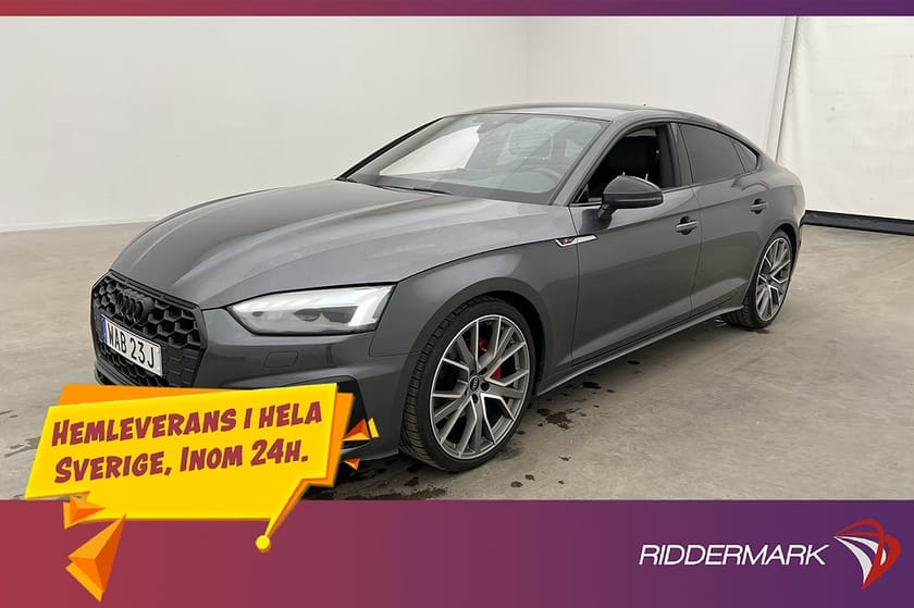 Bild 3 av Audi A5 Sportback 40 TDI quattro Q S Line Cockpit Kamera CarPlay Värmare MOMS