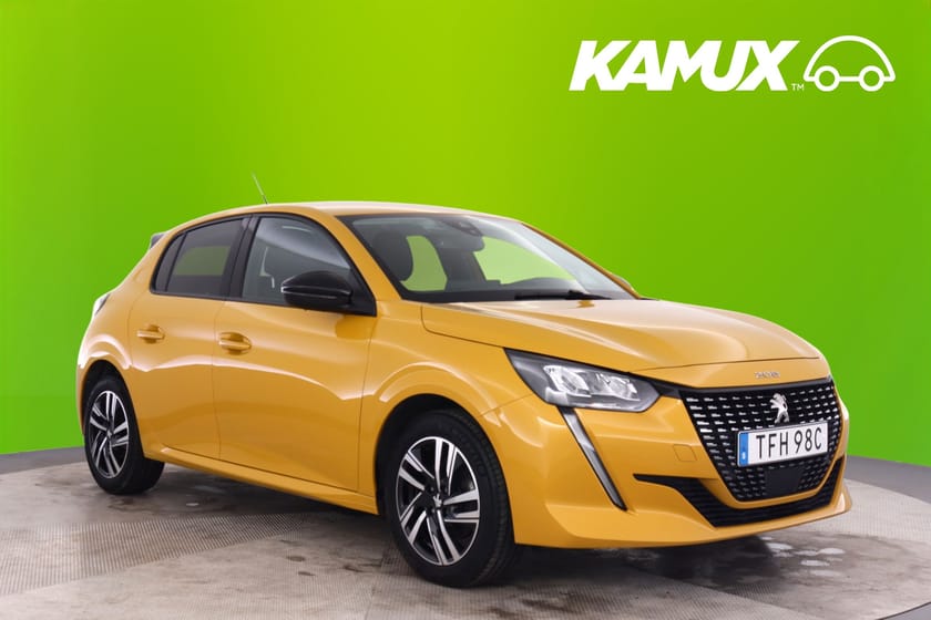 Bild 1 av Peugeot 208 1.2 PureTech EAT 100hk ALLURE B-Kam CarPlay Skinn Farthåll