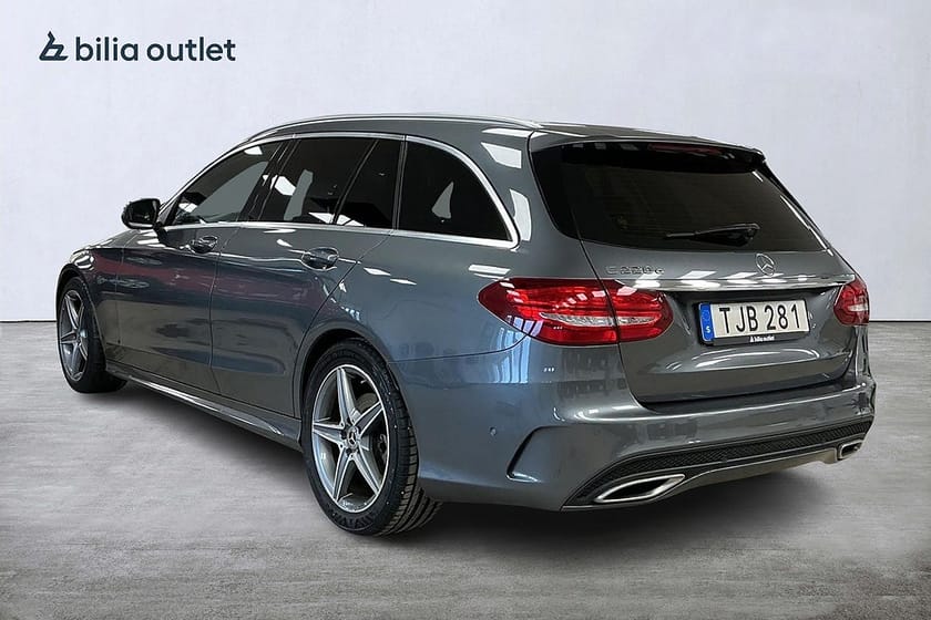 Bild 3 av Mercedes-Benz C 220 T d 9G-Tronic AMG Line Pano Drag B-kam Skinn Navi