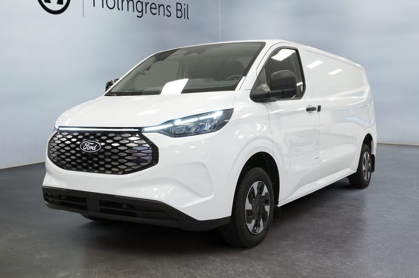 Bild 1 av Ford E-Transit Custom 340 E-Custom Skåp Trend 340l LWB Elmotor 100kW 136hk 1-Vxl Rwd El