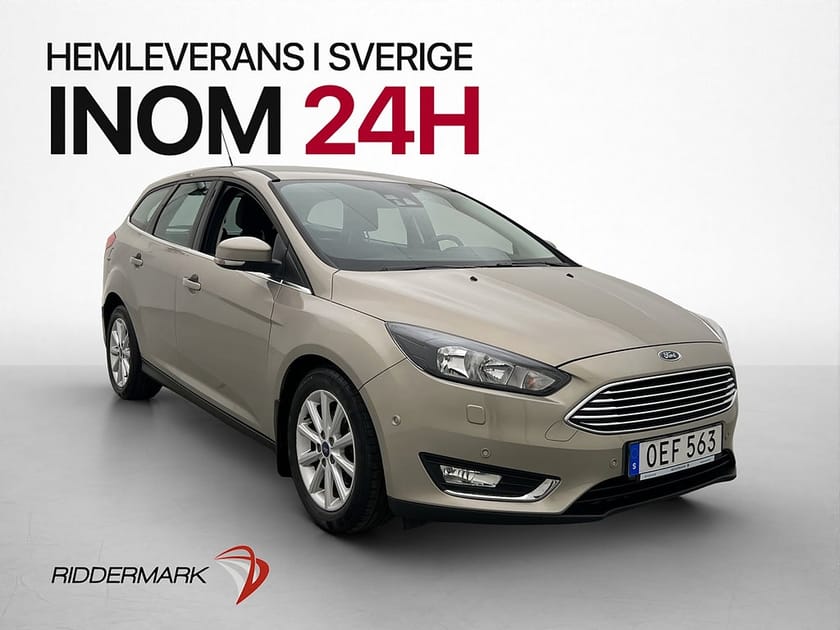 Bild 3 av Ford Focus Kombi 1.0 EcoBoost Titanium Kamera SONY-Ljud Navigation