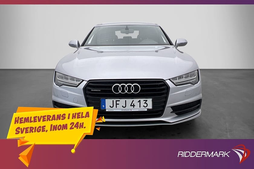 Bild 5 av Audi A7 Sportback 3.0 TDI Q. 218hk S-Line Läder SE SKICK
