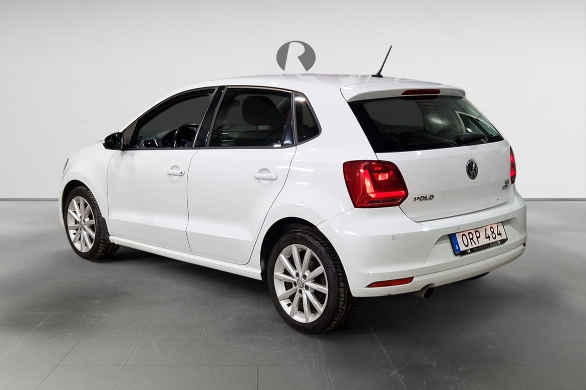 Volkswagen Polo 5-dörrar 1.2 TSI BMT Manuell, 90hk, 2015