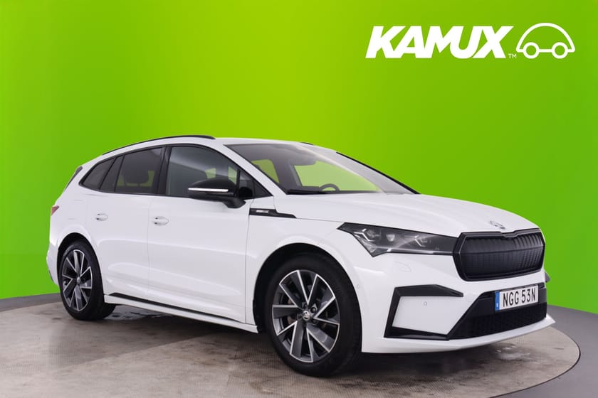 Bild 1 av Škoda Enyaq iV 80 Sportline Max 20" Drag Matrix B-Kam Elstol