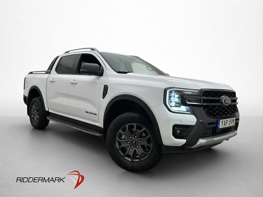 Bild 1 av Ford Ranger Dubbelhytt Wildtrak 3.0 4WD 240hk Värm Drag B&O Skinn Moms